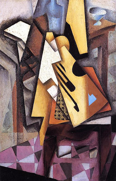 Guitar on a Chair Juan Gris